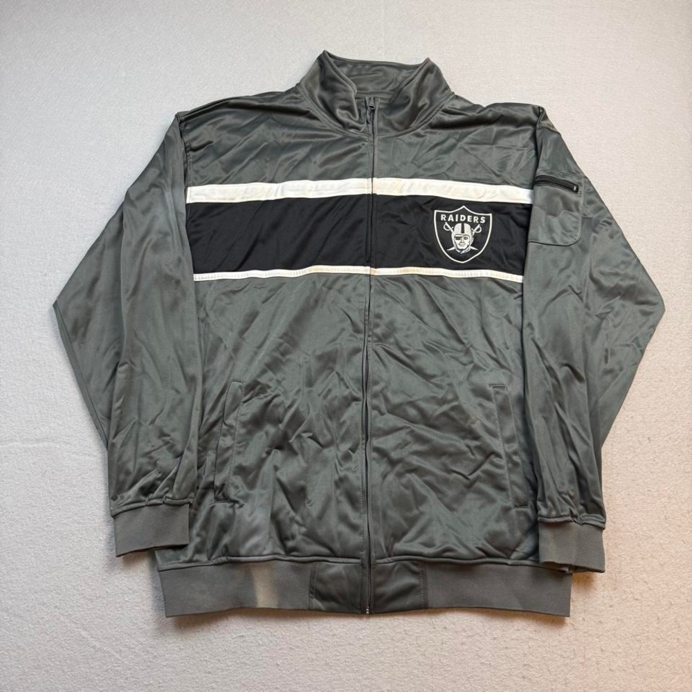 Las Vegas Raiders Track Jacket – Men's 2XL